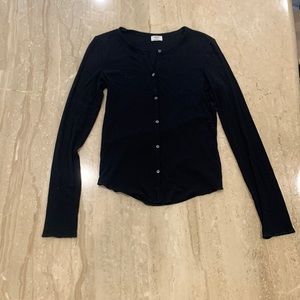 Wilfred Long Sleeve Button Top